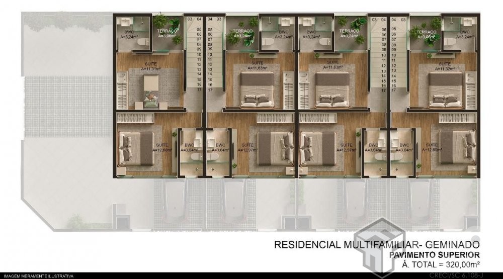 Sobrado Germinado Zimbros