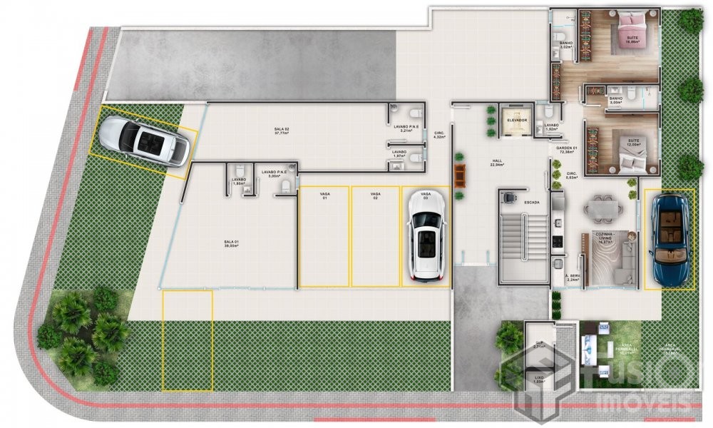 Sala Comercial Canto Grande